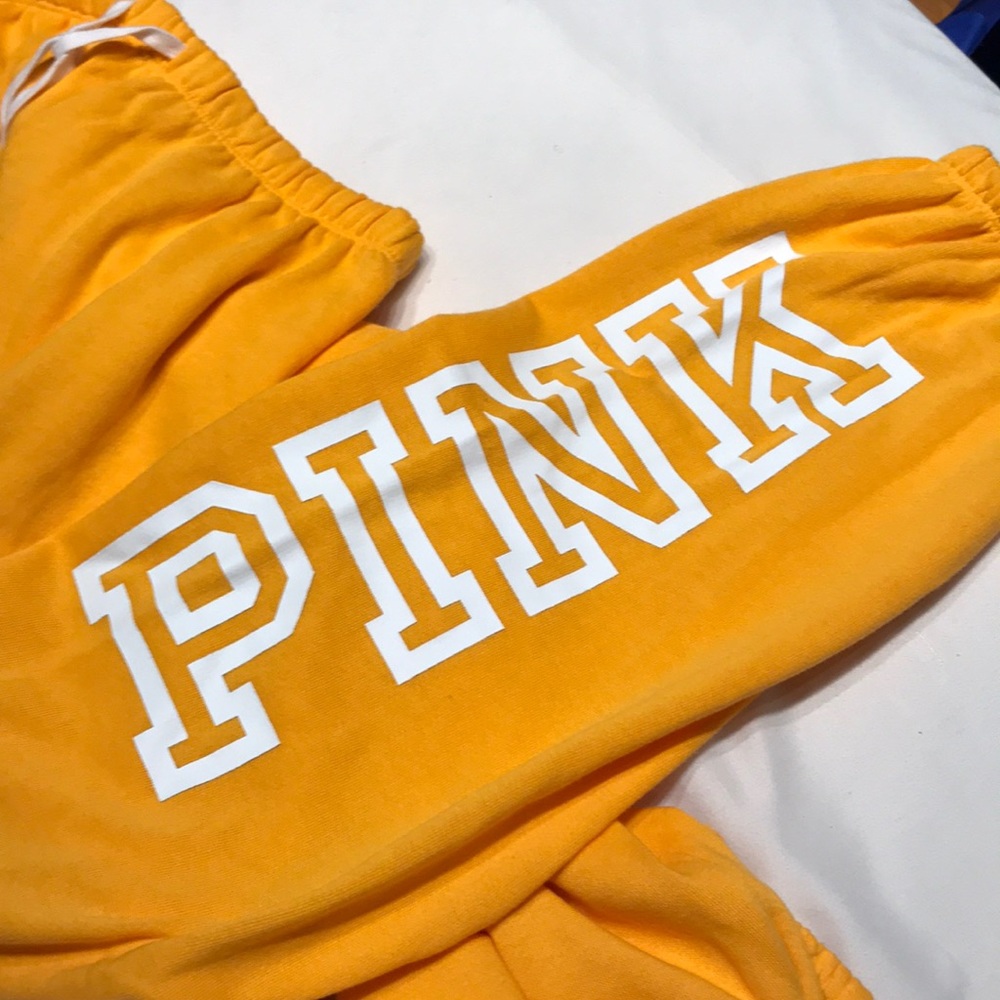 Pink sweats